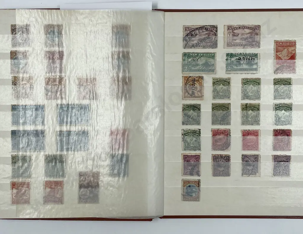 NZ Stock Book Album and Album Sheets Image 1++