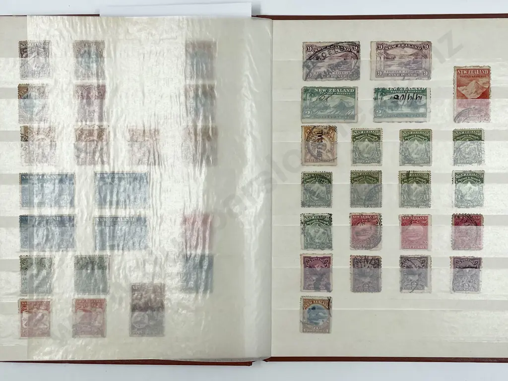 NZ Stock Book Album and Album Sheets Image 1++
