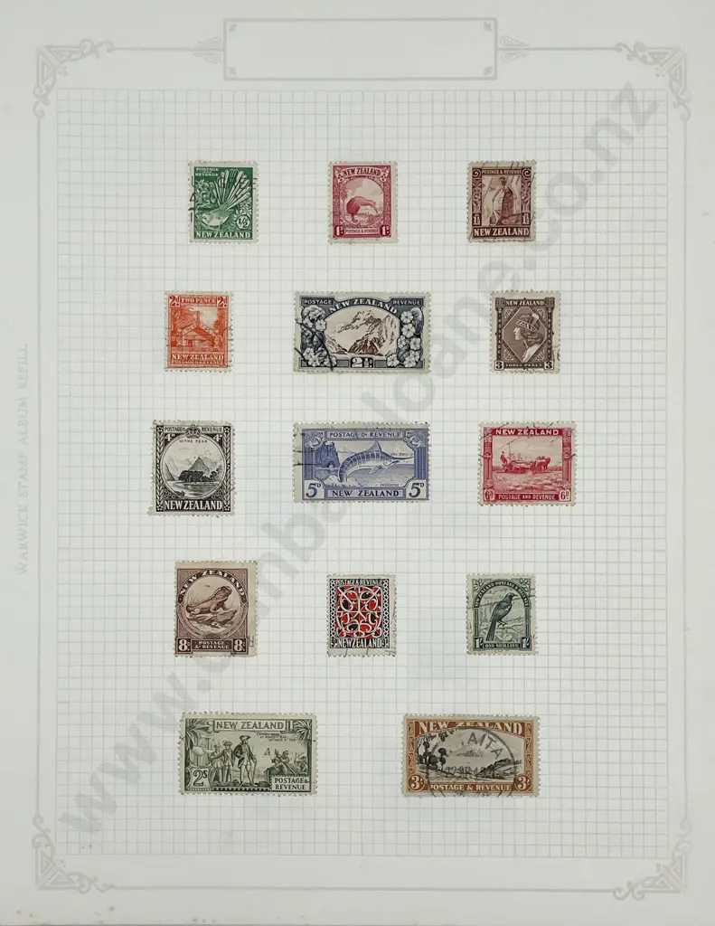 NZ Stock Book Album and Album Sheets Image 1++