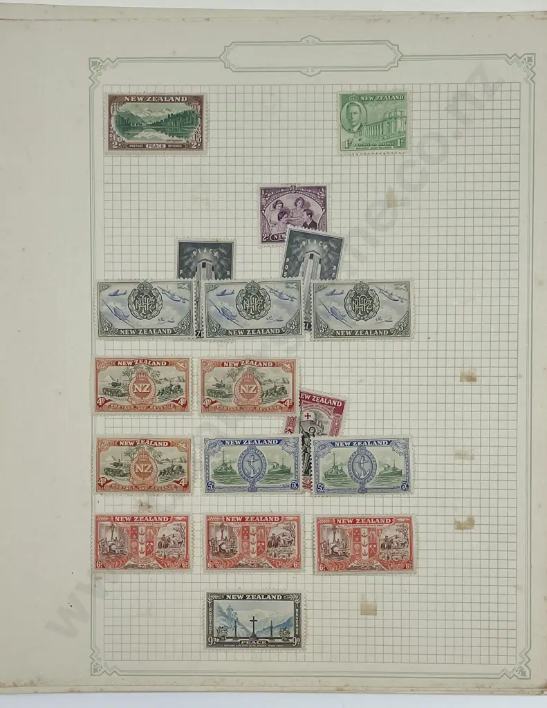 NZ Stock Book Album and Album Sheets Image 1++