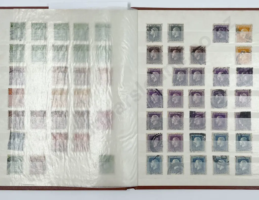 NZ Stock Book Album and Album Sheets Image 1++