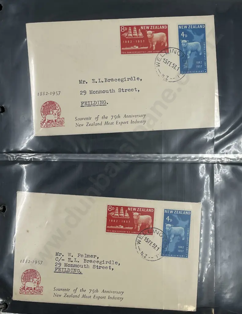 NZ Album Mainly Pre-Decimal FDC's Image 1++