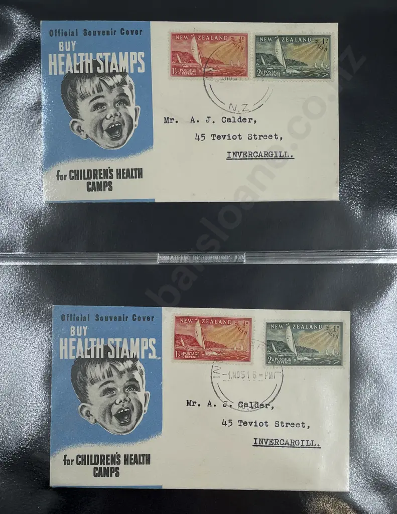 NZ Album Mainly Pre-Decimal FDC's Image 1++