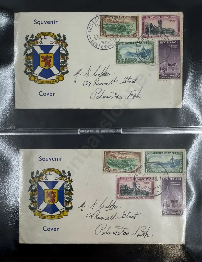 NZ Album Mainly Pre-Decimal FDC's Image 1++