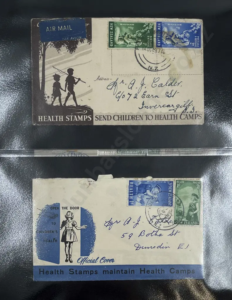 NZ Album Mainly Pre-Decimal FDC's Image 1++
