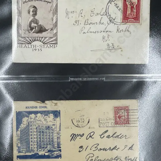 NZ Album Mainly Pre-Decimal FDC's