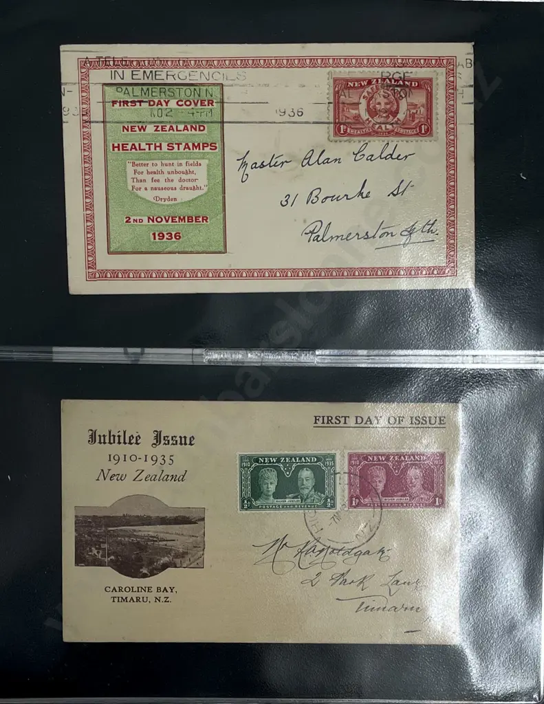 NZ Album Early Postal Histories Image 1++