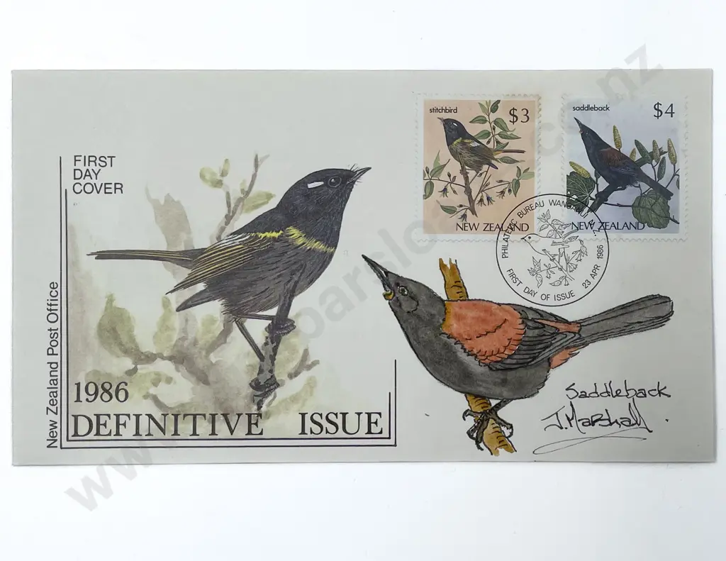 NZ 1986 FDC 1986 Definitive Issue Image 1++