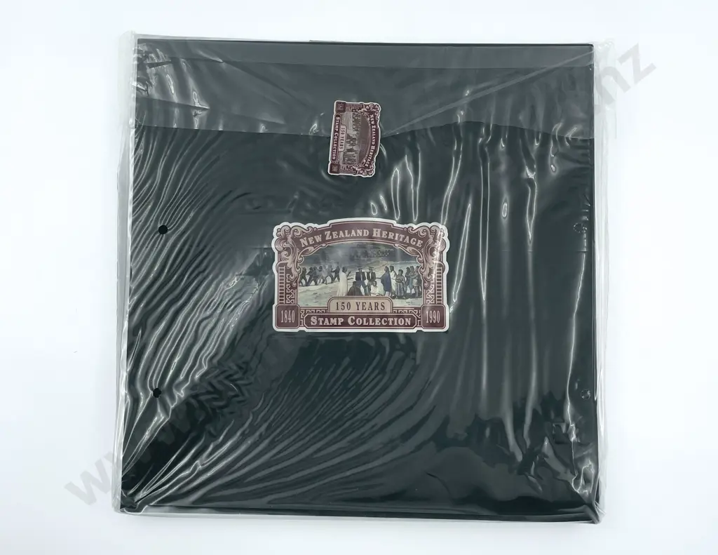 NZ 1840-1990 150 Years Stamp Collection. limited edition 10 Image 1++