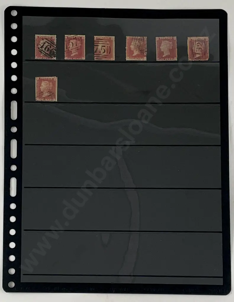 UK Sheet Penny Red Stamps Image 1++