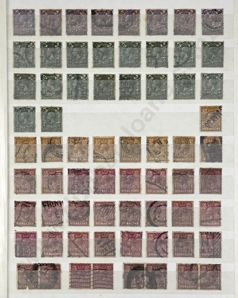 UK Stock Book Album Royal Portraits Image 1++