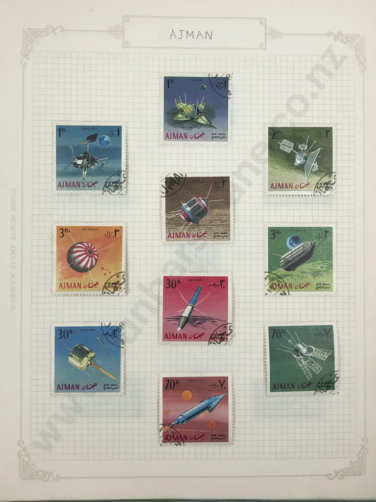Two Vintage Part Albums World Stamps Image 1++