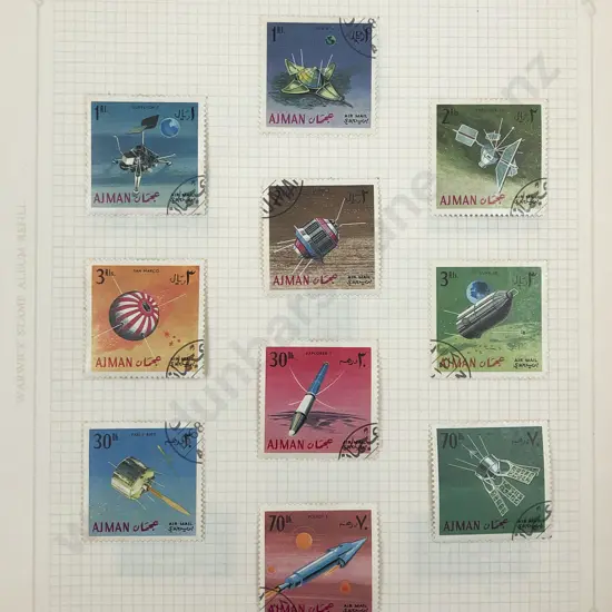 Two Vintage Part Albums World Stamps