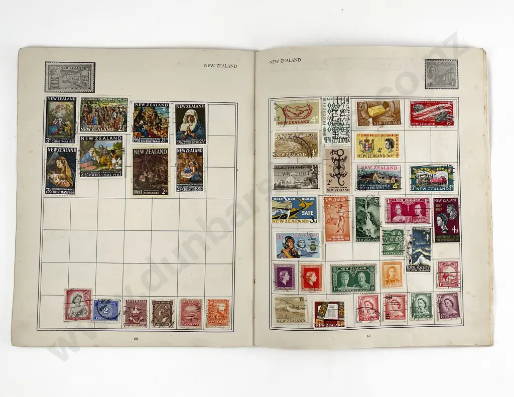 Four Vintage World Stamp Albums Image 1++