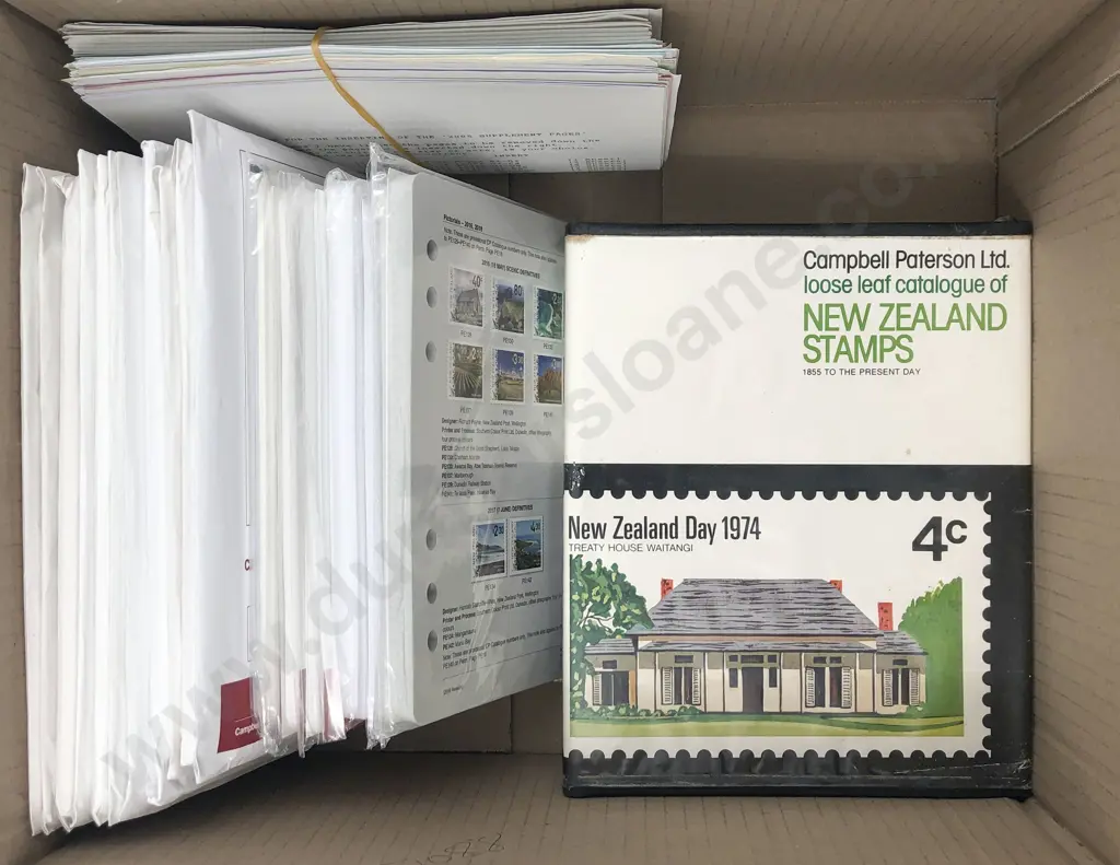 Campbell Paterson Ltd NZ Stamps Catalogue Image 1++