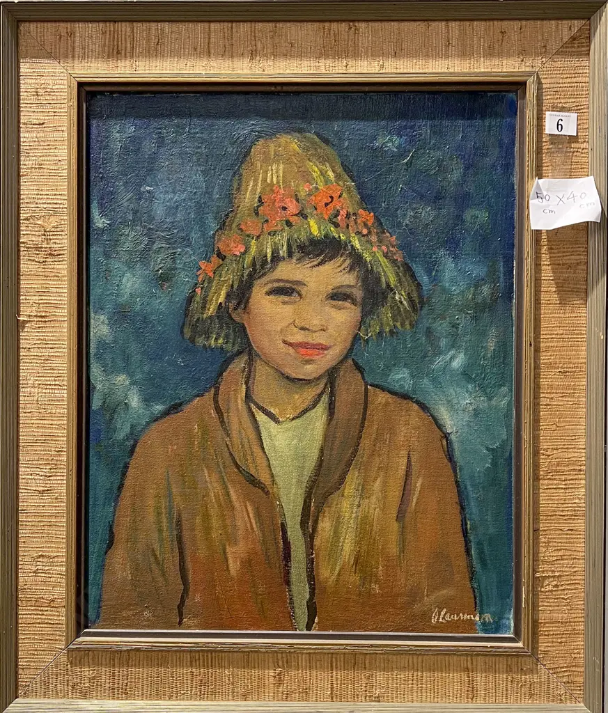 Olive Laurenson - Oil Portrait Image 1++