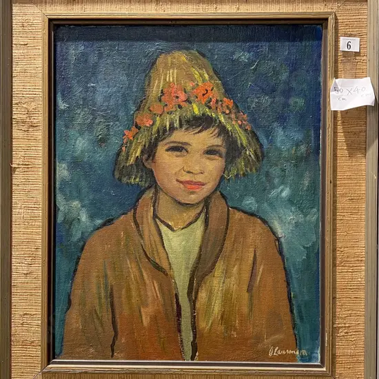 Olive Laurenson - Oil Portrait