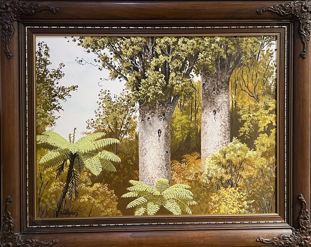 Two Scenic Oil on Boards by Robyn Gray and S. Wilson Image 1++