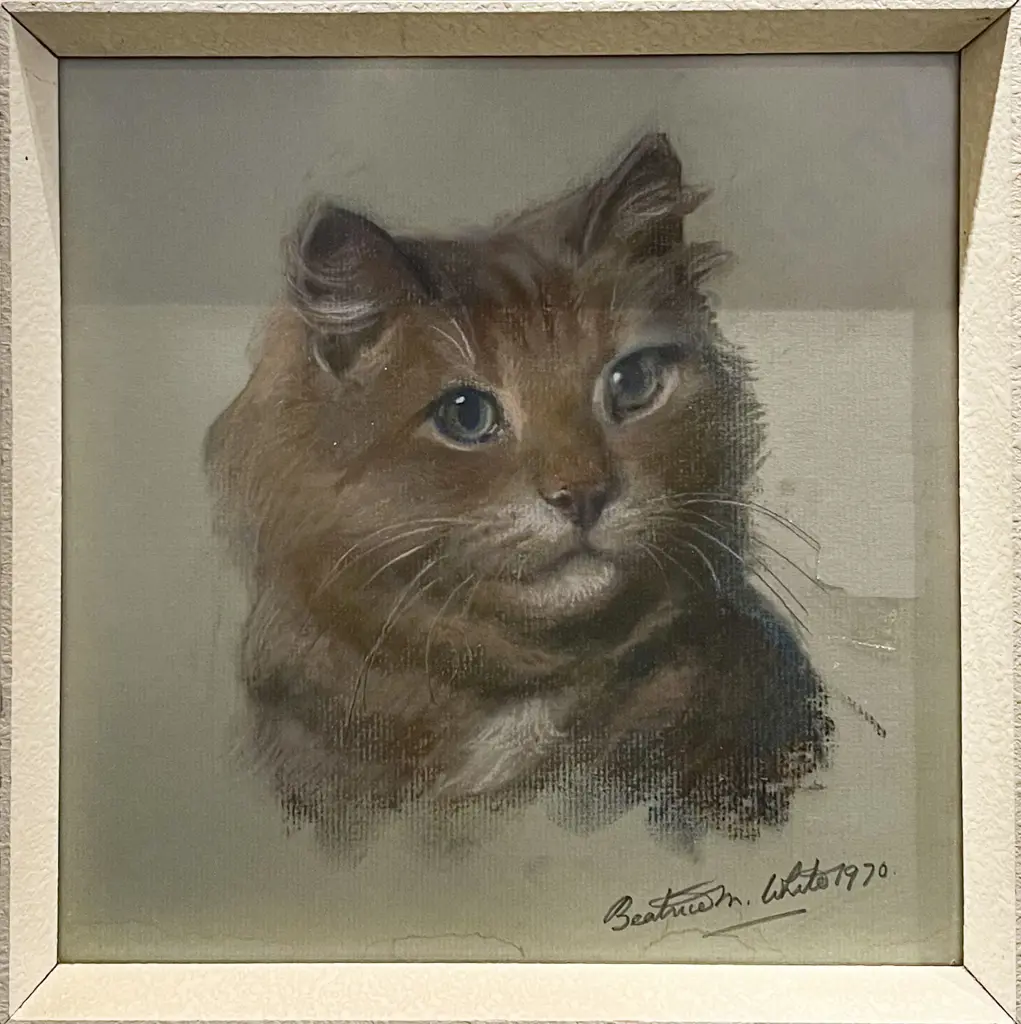 Beatrice White - Portrait of a Cat Image 1++
