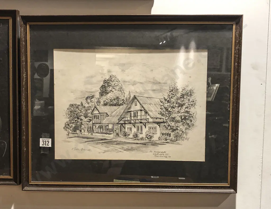 Two Peter Arnolds Architectural Prints Image 1++