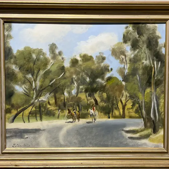 Lesley Sinclair - Riding Scene