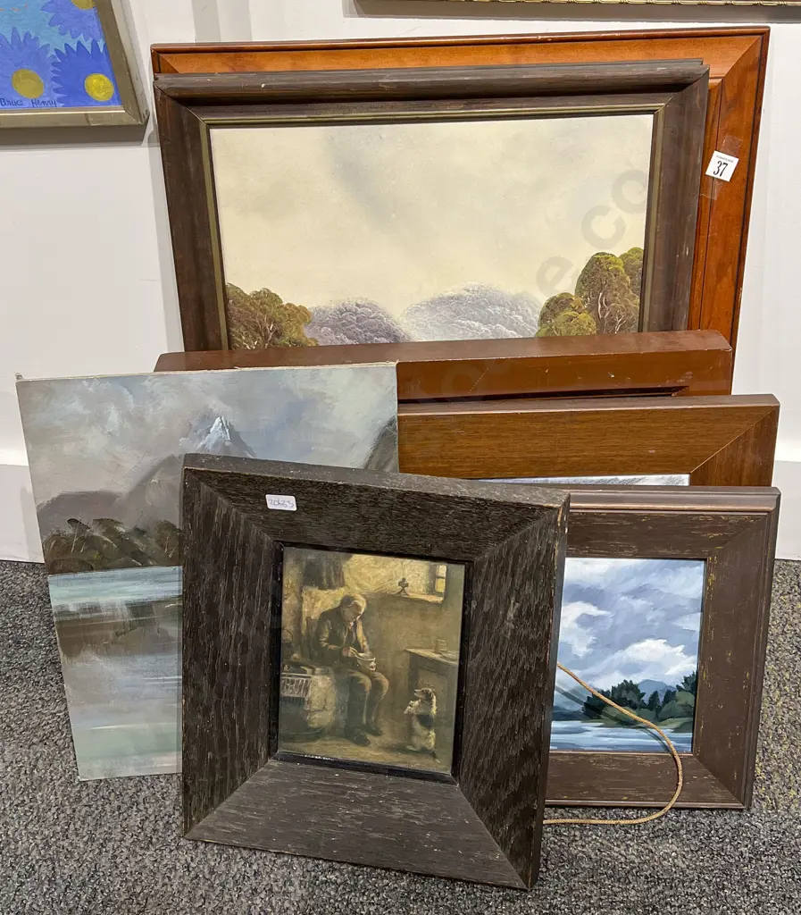 Seven Assorted Prints and Originals Image 1++