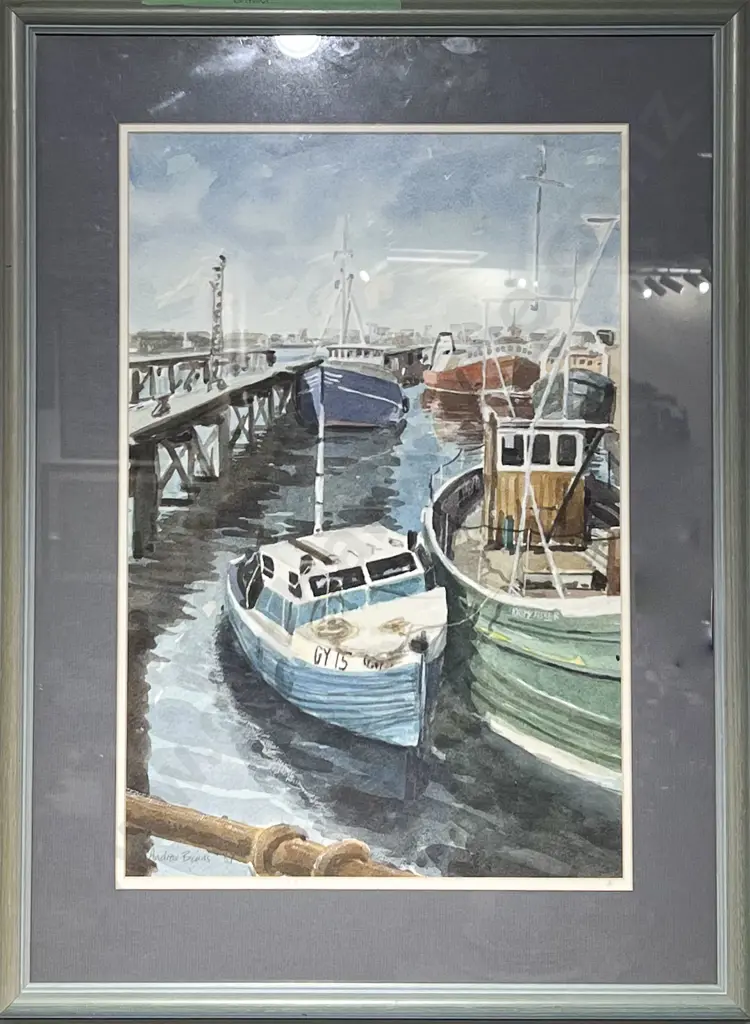 Andrew Binns - Dock Scene Image 1++