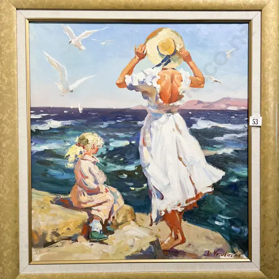 D. Vassilier - Beach Scene