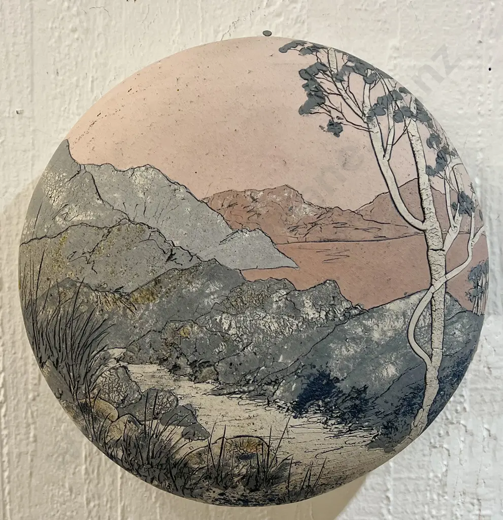 Mary Forrest - Landscape on Oxidized Colored Clays Image 1++