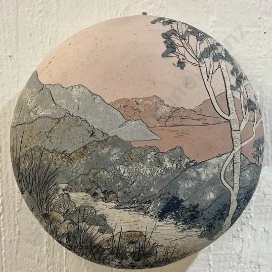 Mary Forrest - Landscape on Oxidized Colored Clays