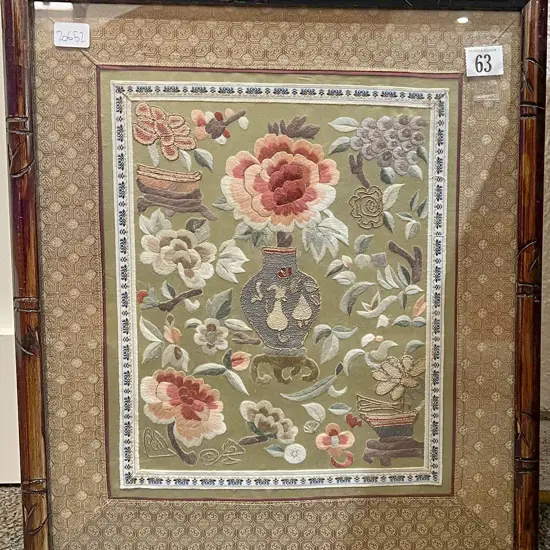 Chinese Embroidery on Silk