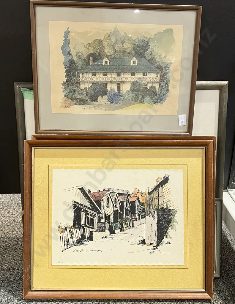 Three Architectural Prints by Peter Leitch Image 1++