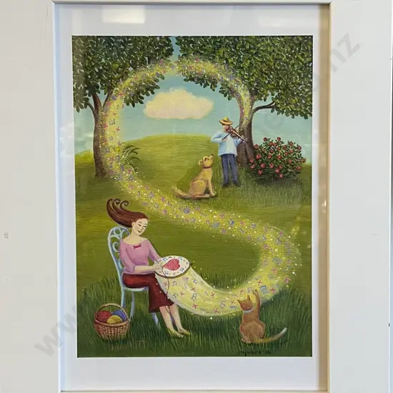 Annie Hayward - Sew Musical Print