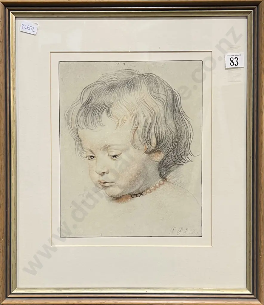 Rubens - Rubens' Son Nikolas Portrait Print Image 1++