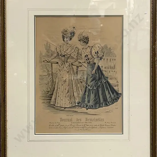 Two Victorian Fashion Prints