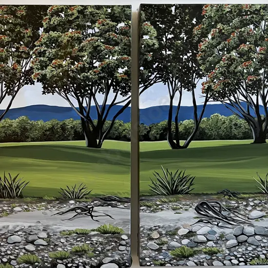 Vanessa Owens - Kaitoke Park Diptych