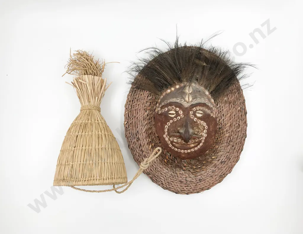 Tribal Mask Together With Other Image 1++