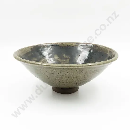 Glazed Pottery Bowl With Mark to Base