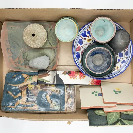 Box of Assorted Pottery