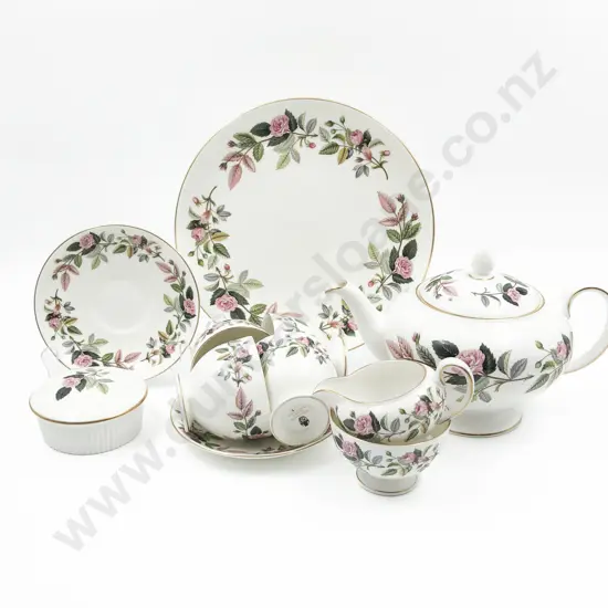 Wedgewood "Hathaway Rose" Part Tea Set