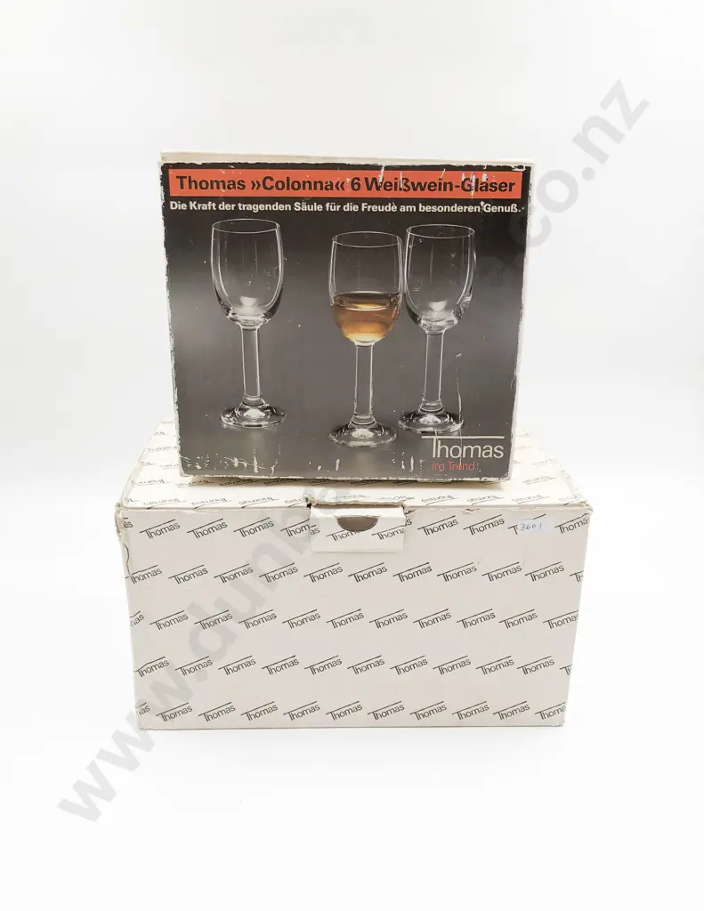 Two Box Sets of Thomas Wine Glasses Image 1++