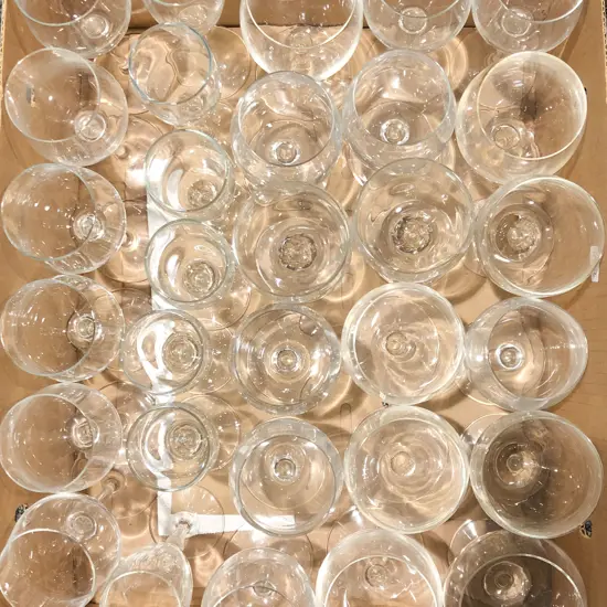 Box of Assorted Wine Glasses