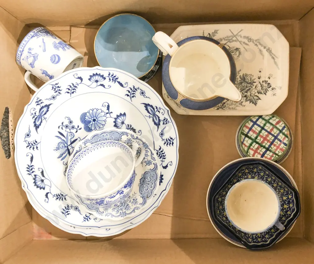 Two Boxes of China and Assorted Image 1++