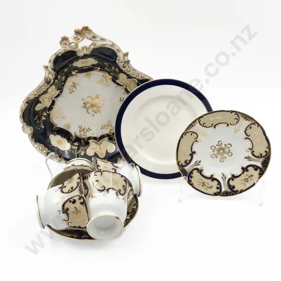 Fancy China Part Tea Set Etc.