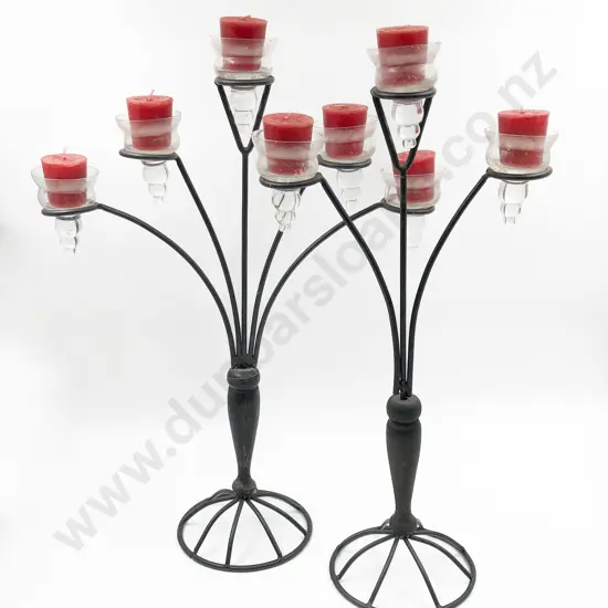 Quantity of Assorted Decorative Homewares Incl. Candle Holders Etc.