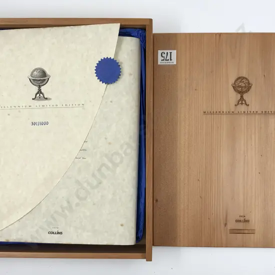 Collin's The Millennium Limited Edition Leather Bound Diary in Presentation Box