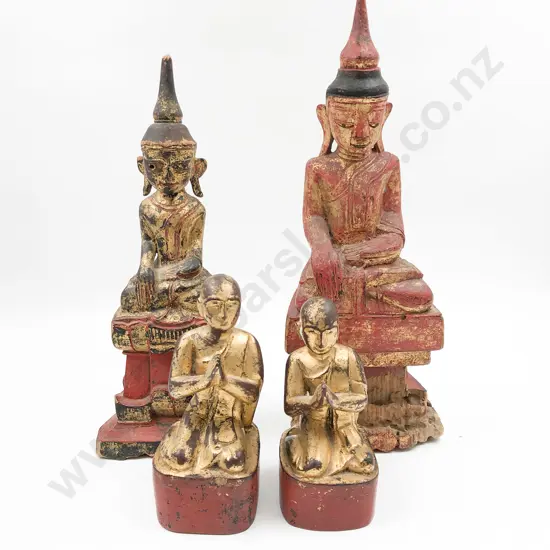 Four Assorted Vintage Religious Figures