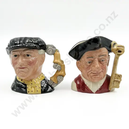 Two Medium RD Character Jugs