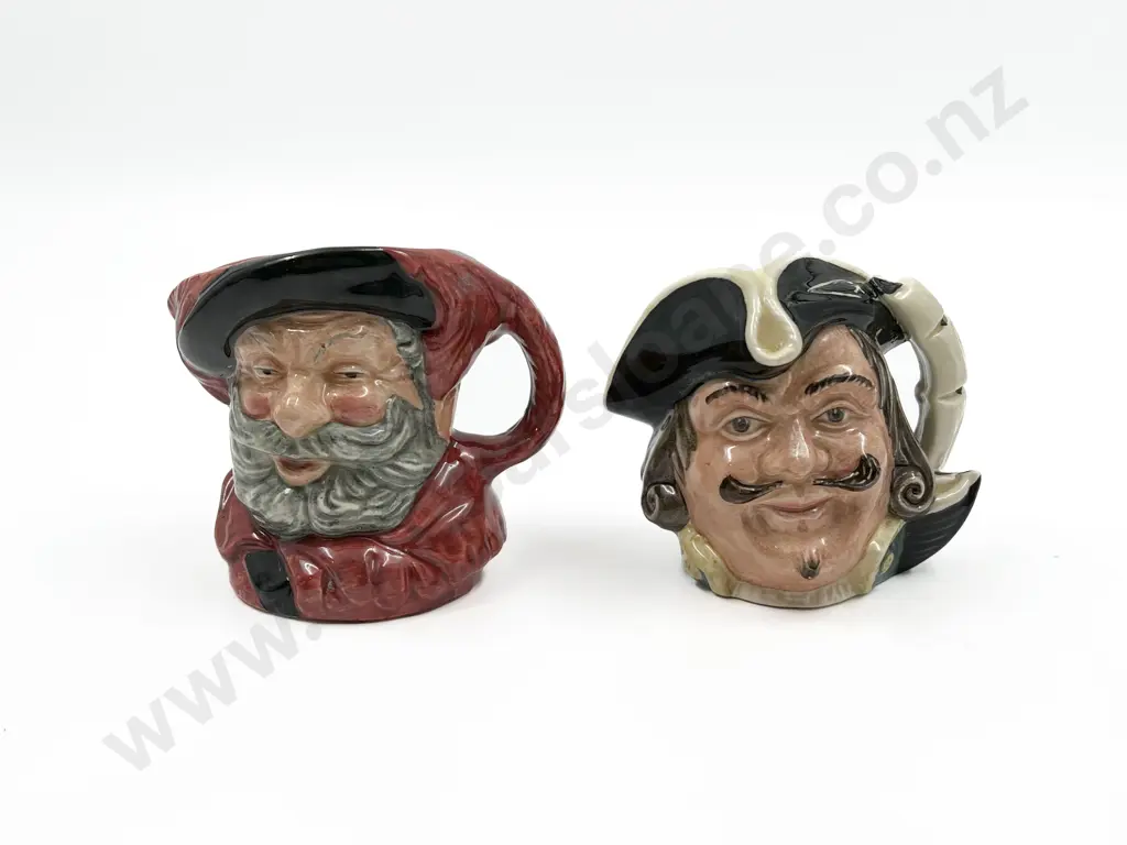 Two Medium RD Character Jugs Image 1++