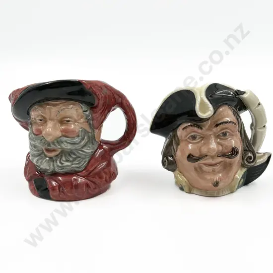 Two Medium RD Character Jugs